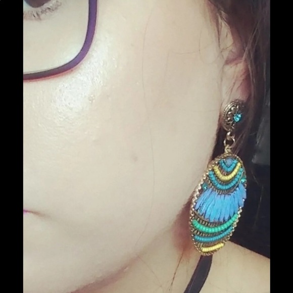 🌻3 for $20🌻💥LAST PAIR💥Boho Beaded Earrings - Picture 6 of 7